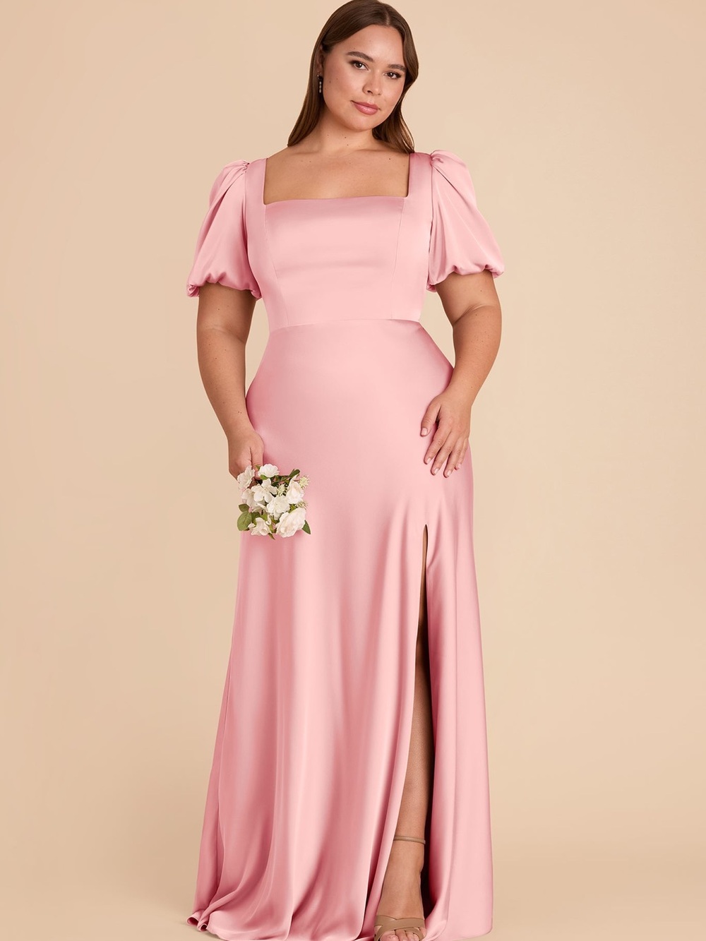 Birdy Grey Judy Matte Satin Bridesmaid Dress